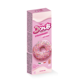 Donuty - jahoda