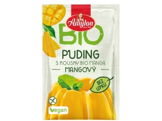 Amylon – BIO Puding mangový, bez lepku, 40 g